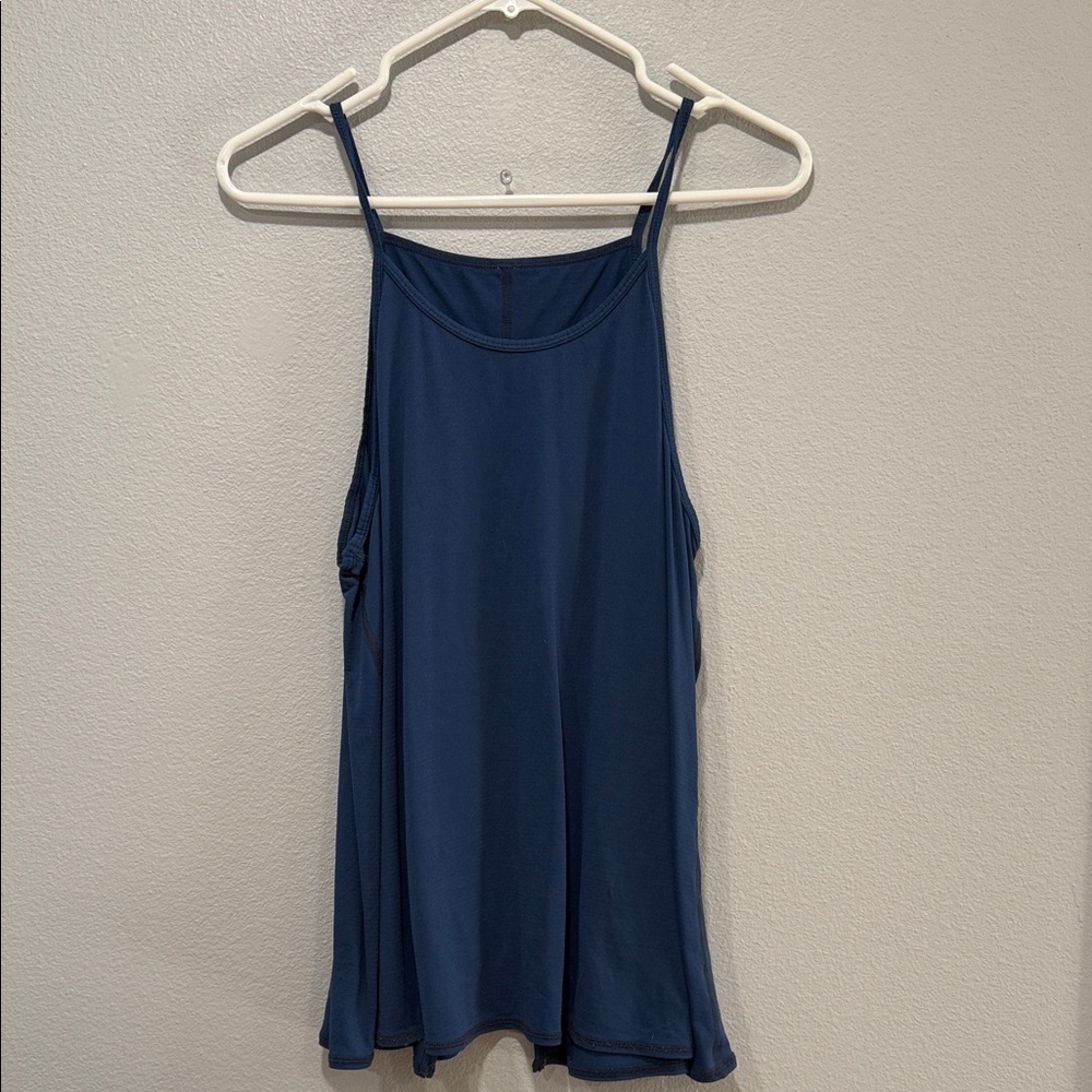 Women's Blue Sleeveless Top